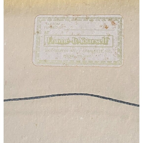 Gary Patterson Framed Golf Print‎ First Hole 18x14 Matted Funny Sports Man Cave - Picture 8 of 8